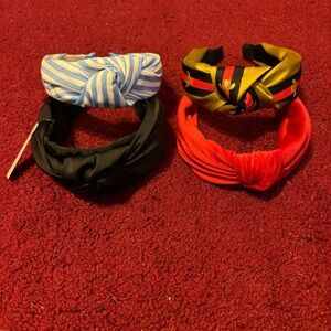 KNOTTED HEADBAND NWT NWOT LOT OF 4 YETASI & BEACHWAVER W 2 UNBRANDED